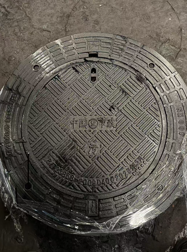 三明球墨铸铁防沉降井盖展示