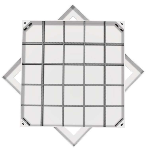 三明不锈钢方井展示